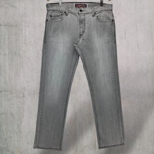 Levi's 511 Skinny Light Gray Denim‎ Jeans Men's Casual Stretch Cotton W36 L30